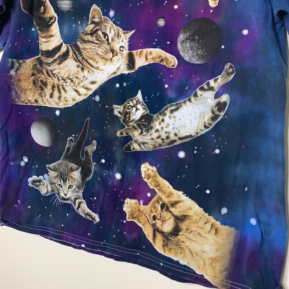 DOM cosmic cat tee tshirt size Lg (F) - Picture 2 of 6